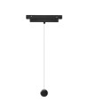 MAGNETO* COLGANTE BOLA 7W NEGRO 2700K TRIAC